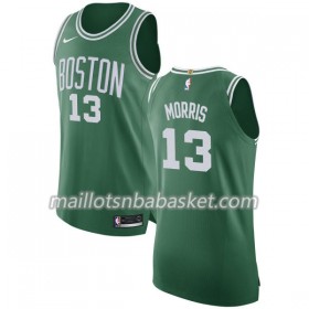 Maillot Homme Boston Celtics Marcus Morris 13 Nike 2017-18 Vert Swingman